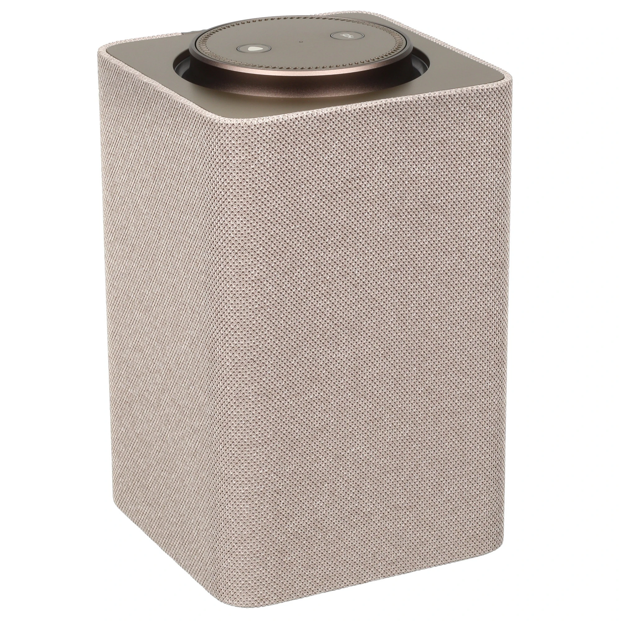 Умная колонка Яндекс Станция Макс c Алисой бежевый